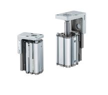 กระบอกลม Compact Cylinder with Linear Guide MXZ SMC
